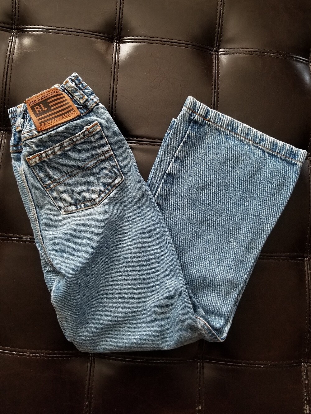❗Vintage Ralph Lauren Kids Blue Denim Jeans Size 6X❗